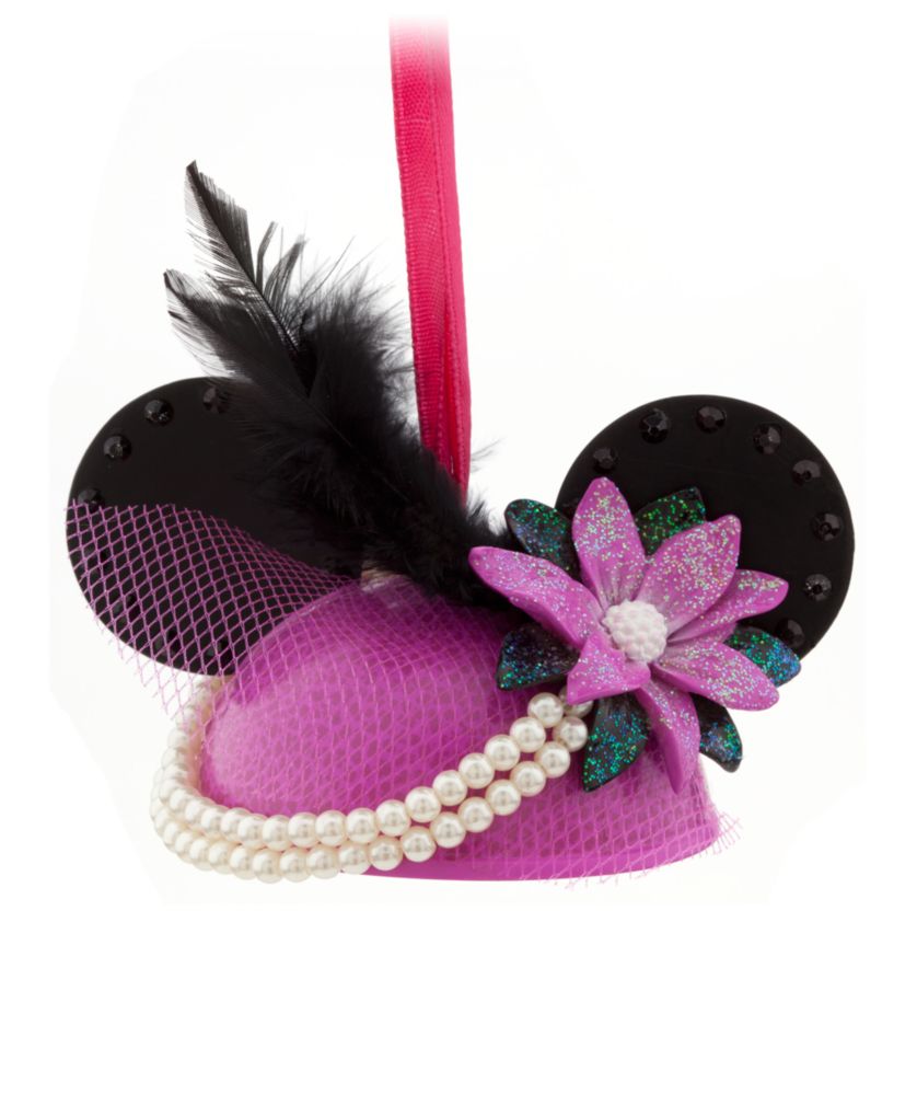 Minnie Mouse Ear Hat Ornament