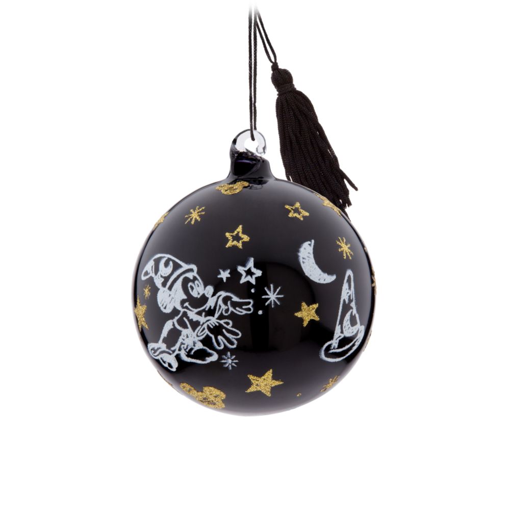 Sorcerer Mickey Mouse Glass Ball Ornament