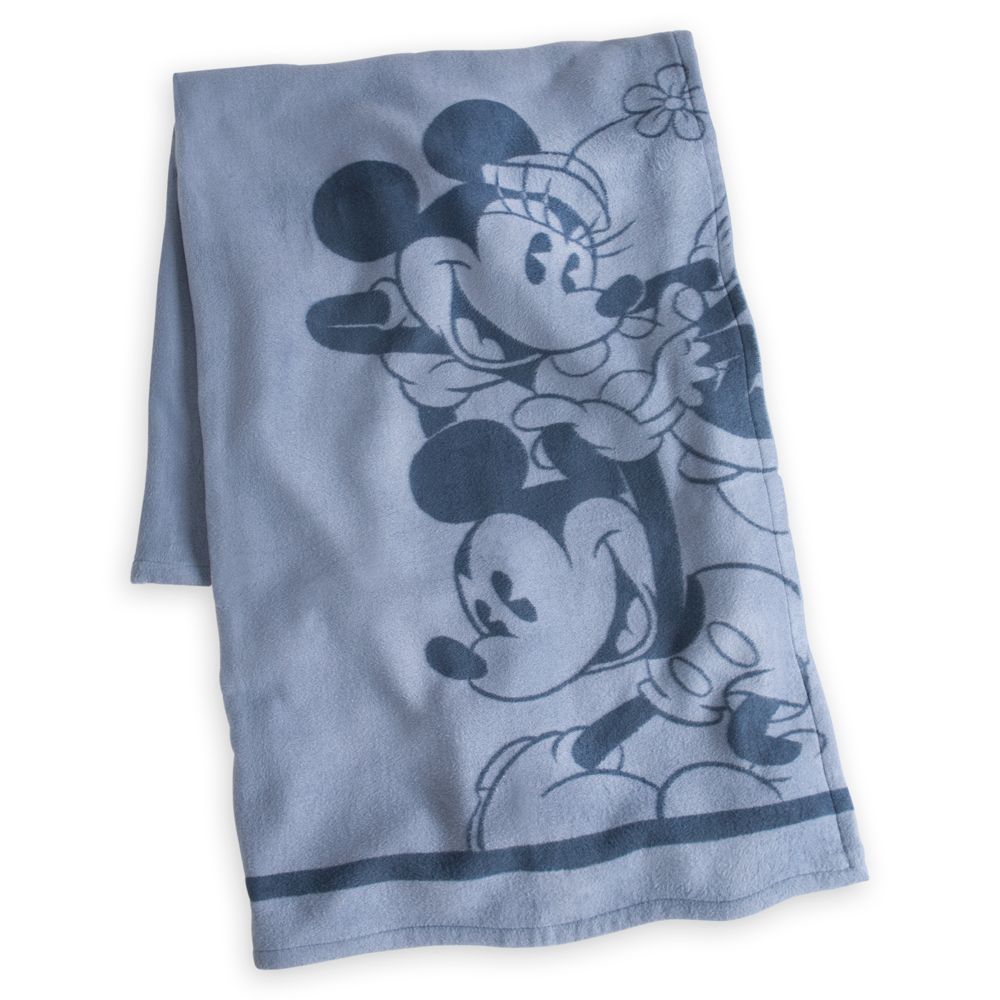 Mickey and Minnie Mouse Throw Blanket