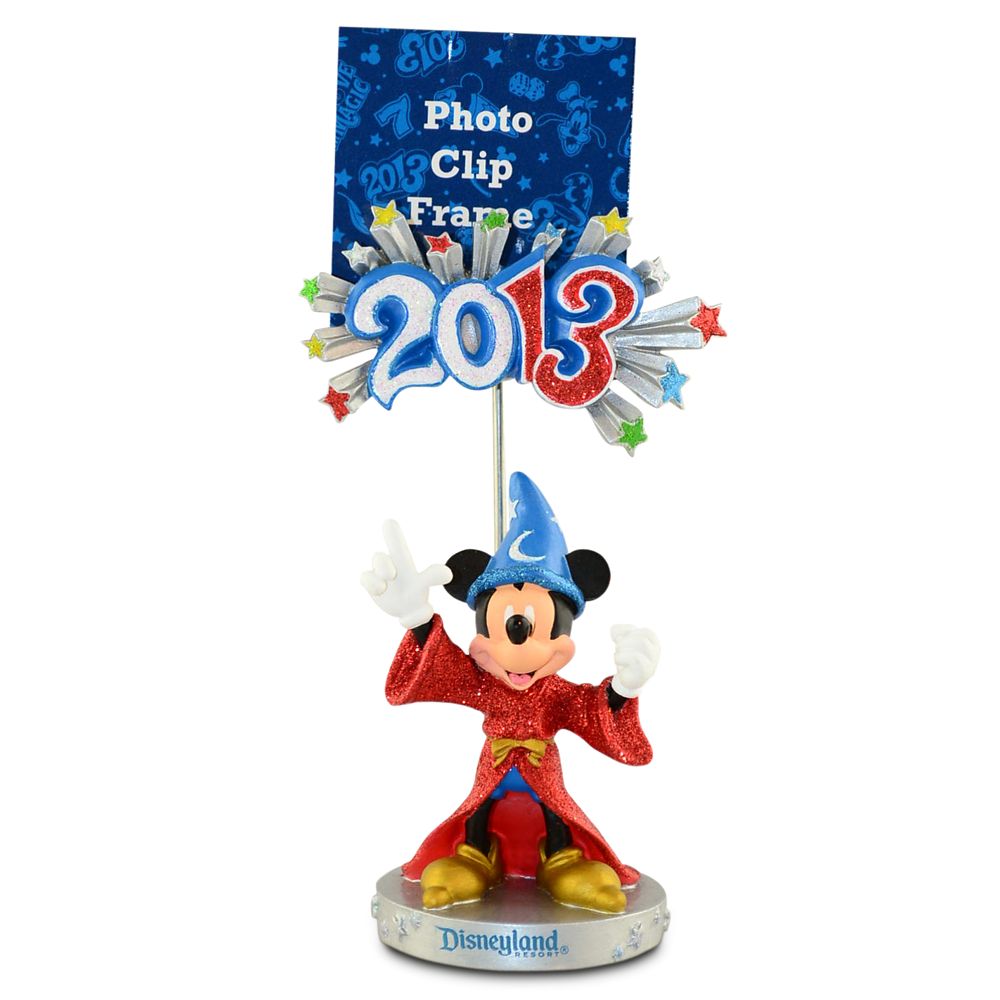 Sorcerer Mickey Mouse Photo Clip Frame - Disneyland 2013