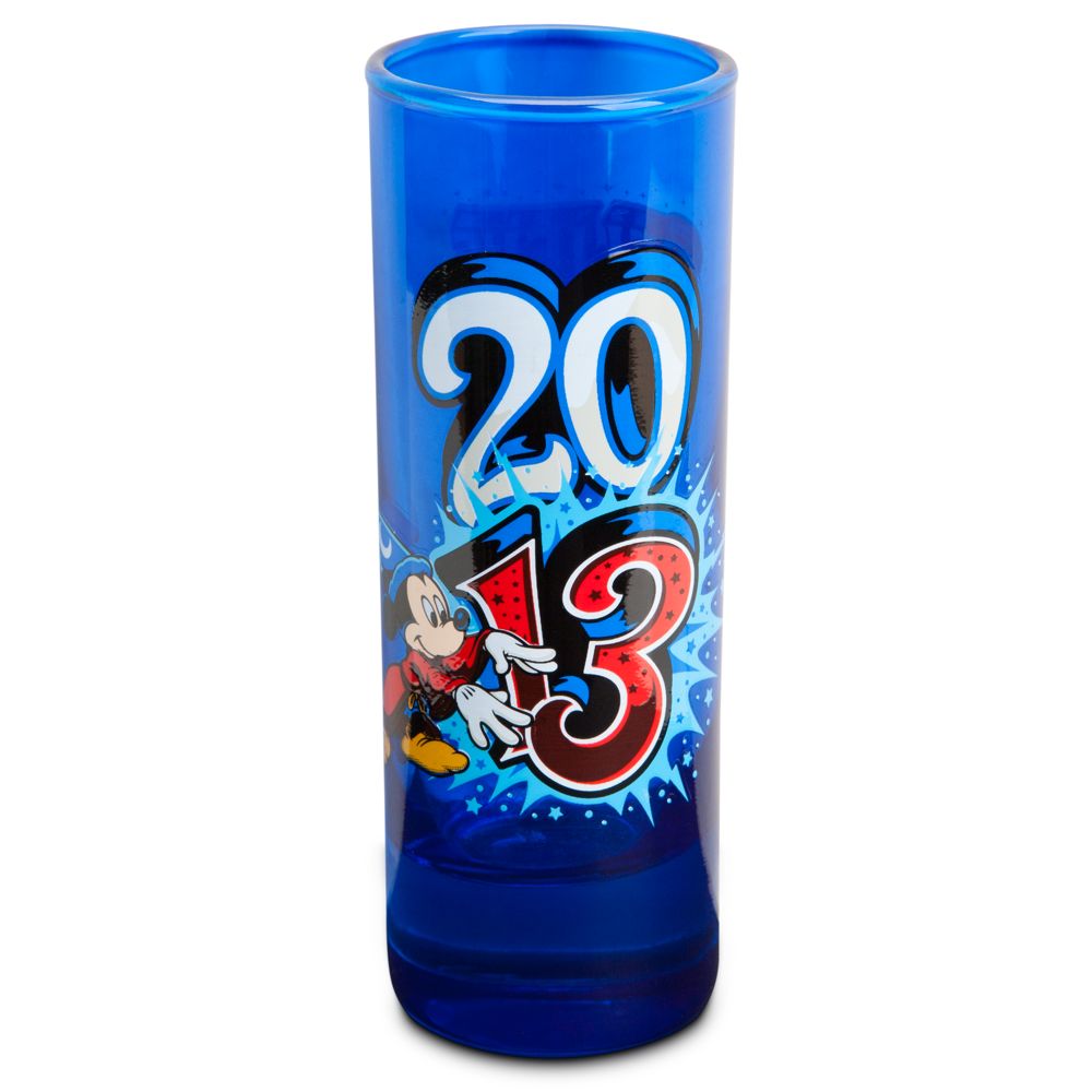 Sorcerer Mickey Mouse Mini Glass - Disneyland 2013