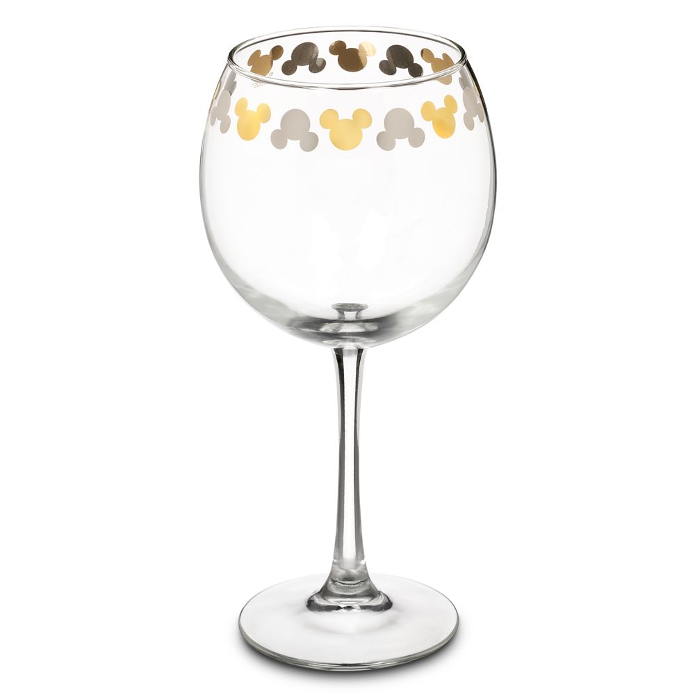 Mickey Mouse Icon Goblet Wine Glass