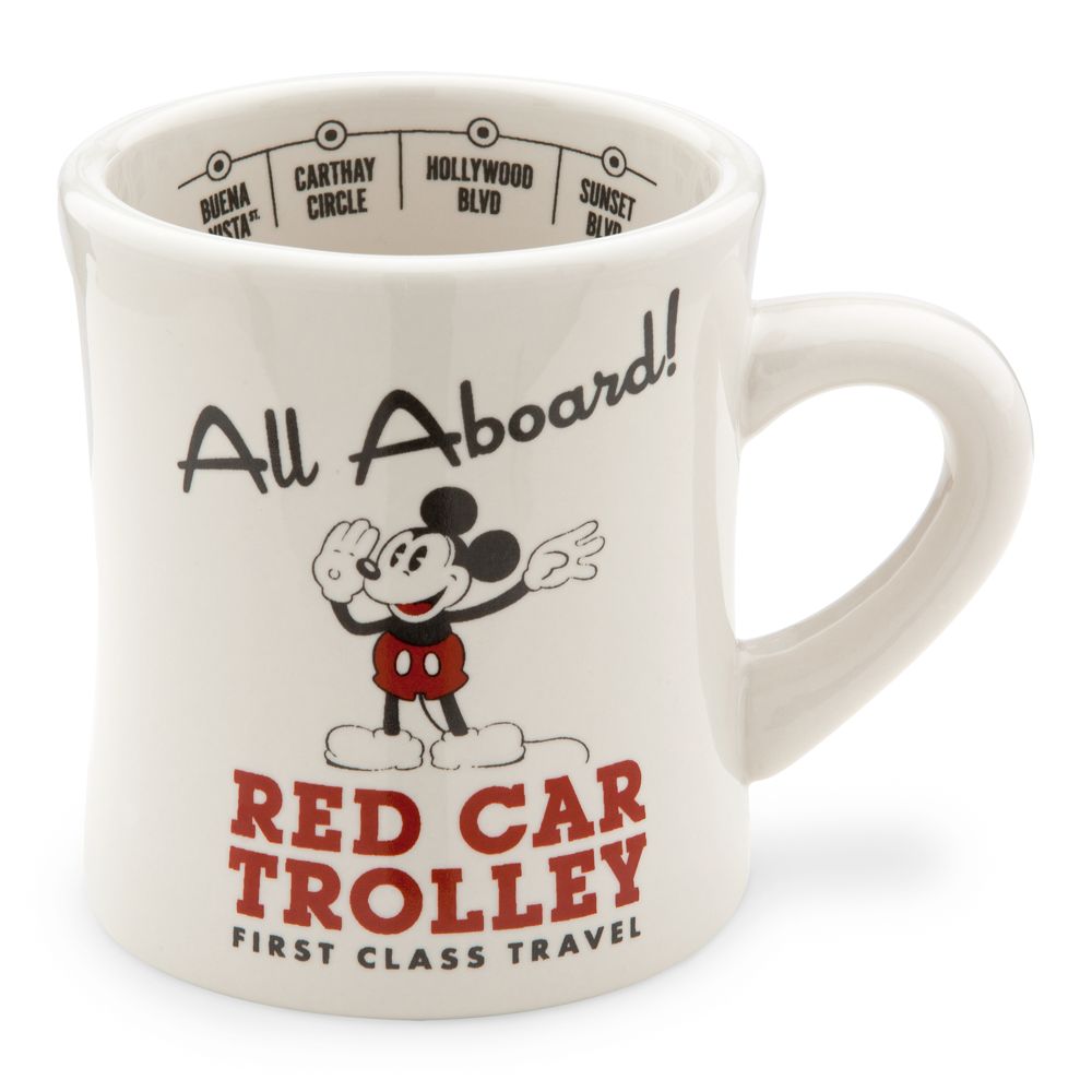 Mickey Mouse Red Car Trolley Mug - Disney California Adventure