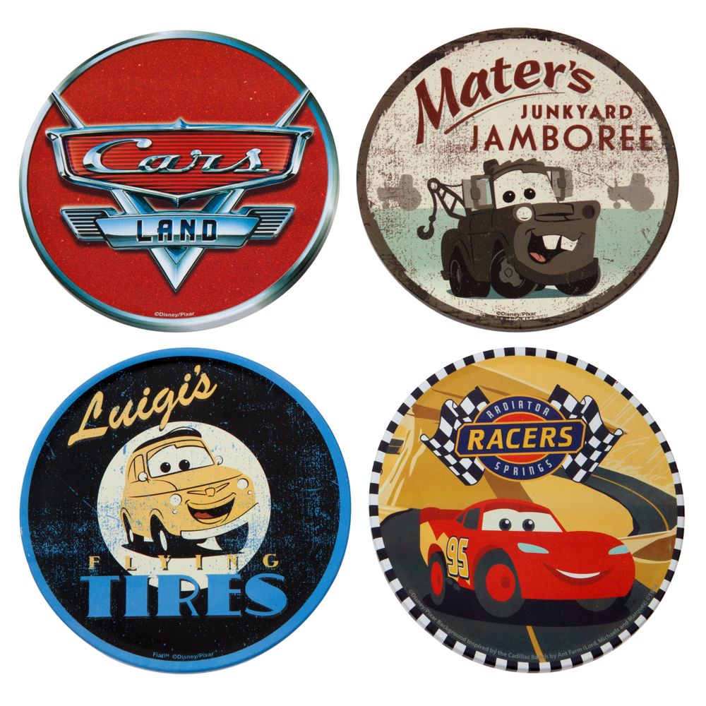 Cars Land Coaster Set