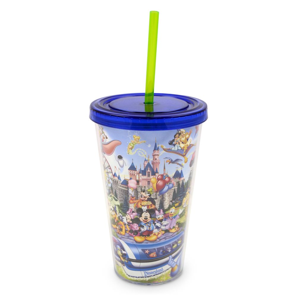 Mickey Mouse and Friends Tumbler with Straw - Disneyland
