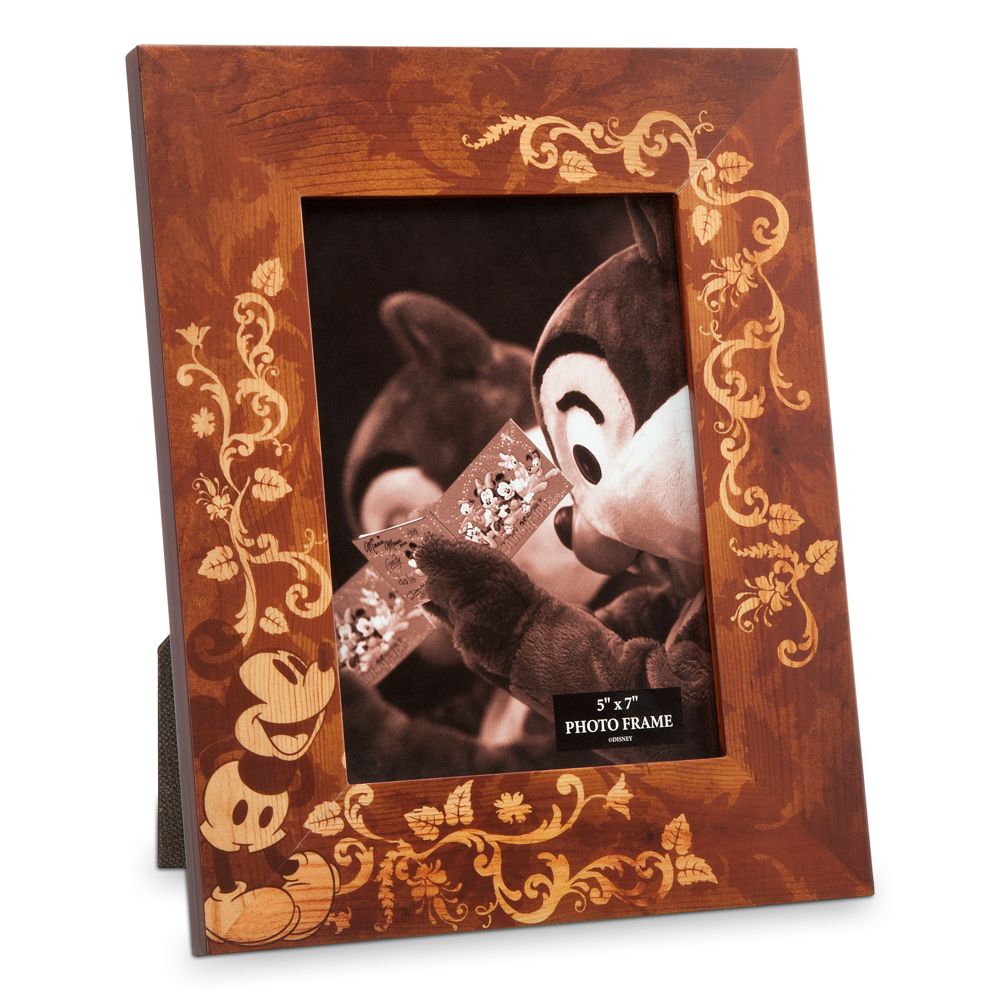 Mickey Mouse Illustrated Wood Photo Frame - 5'' x 7''