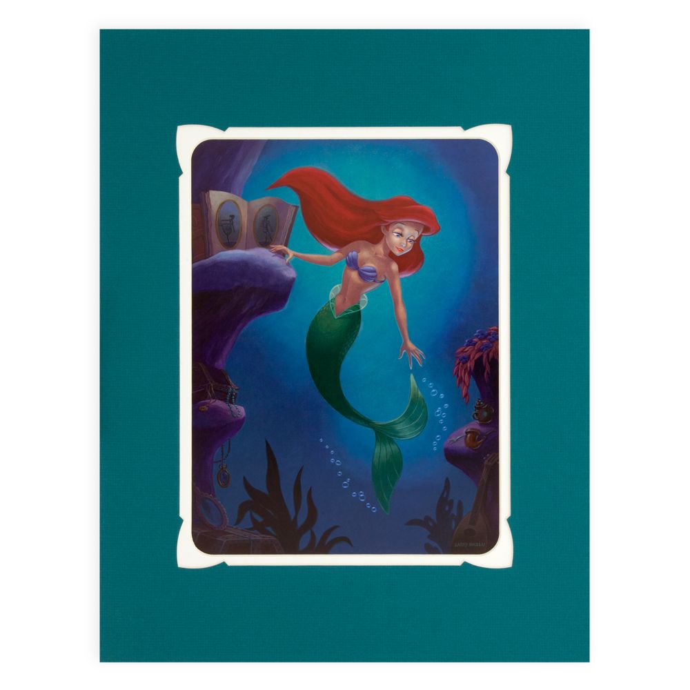 ''Ariel Longing to Dance'' Deluxe Print by Larry Nikolai