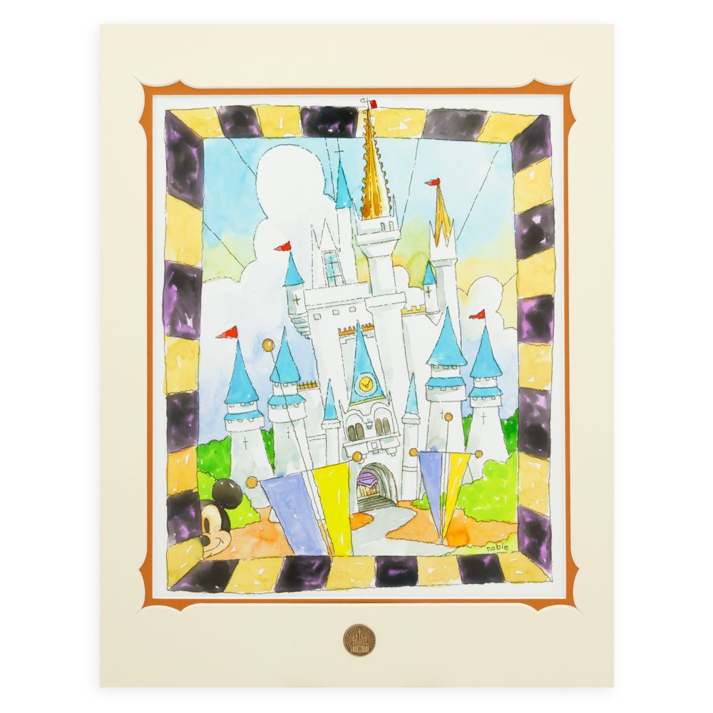 ''Our World Castle'' Deluxe Print by Randy Noble