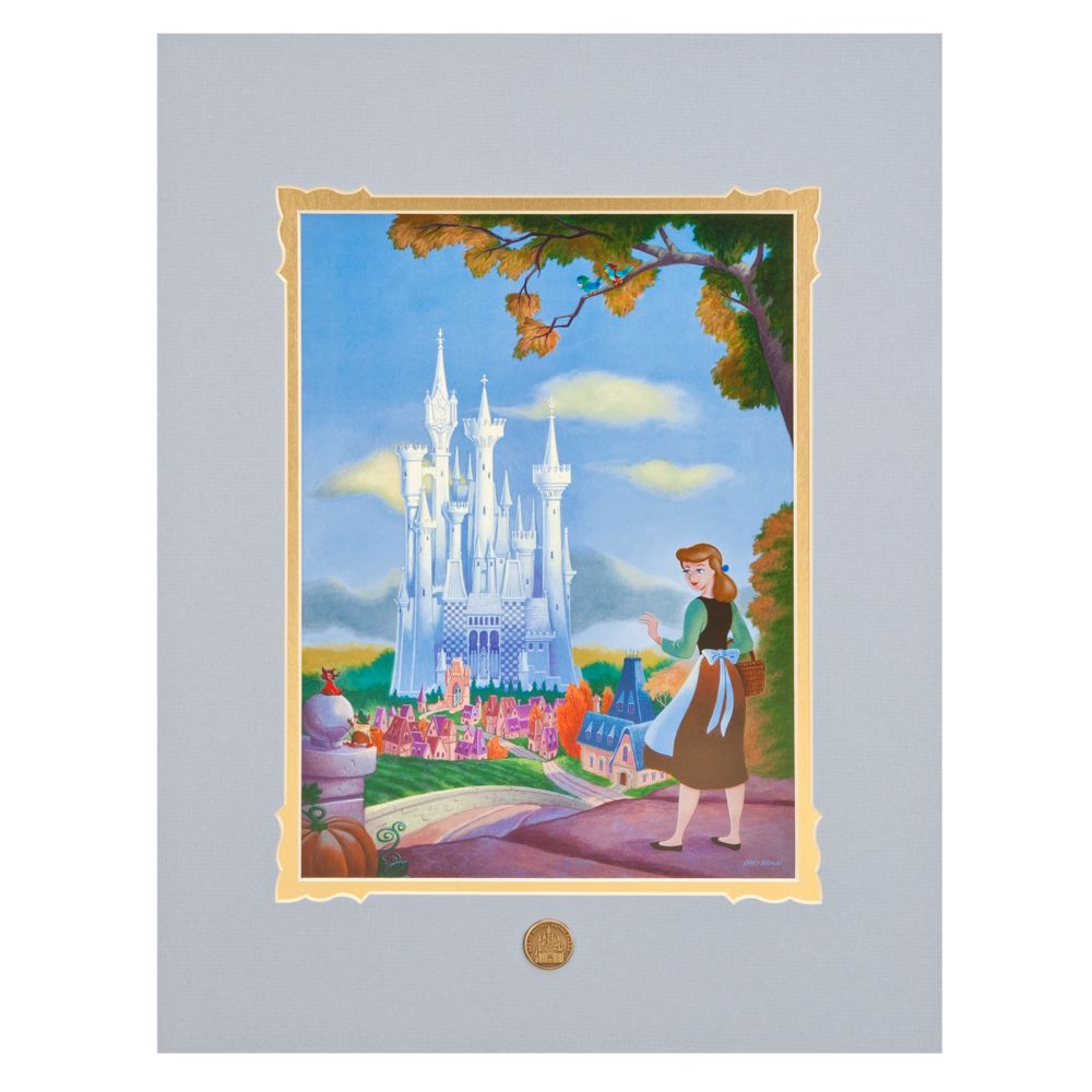 ''Cinderella's Dream Castle'' Art Print by Larry Nikolai
