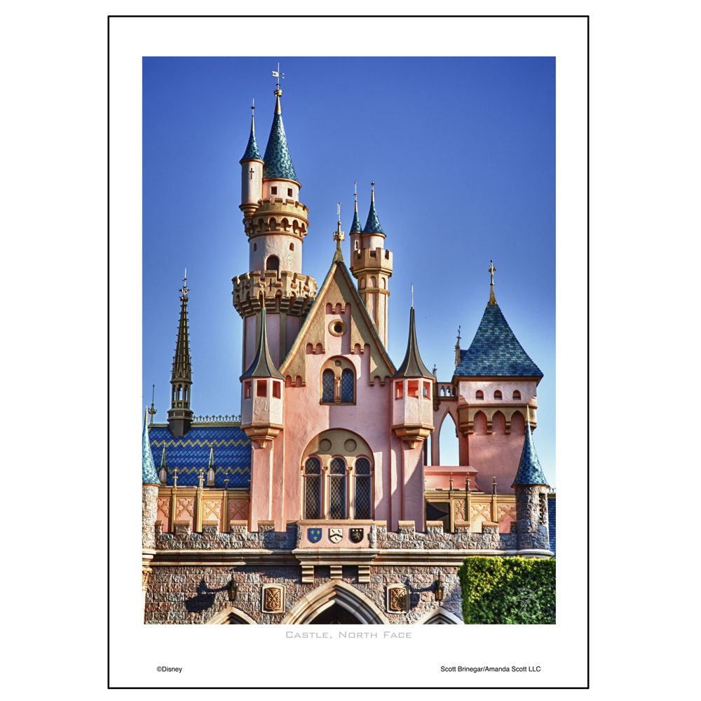 ''Castle, North Face'' Print by Scott Brinegar
