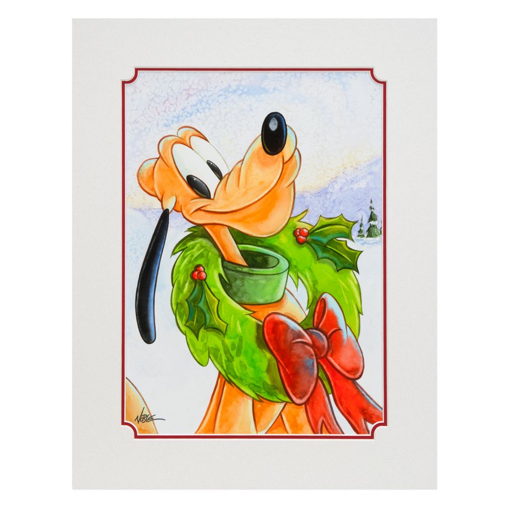 ''Pluto's Holiday'' Art Print by Randy Noble