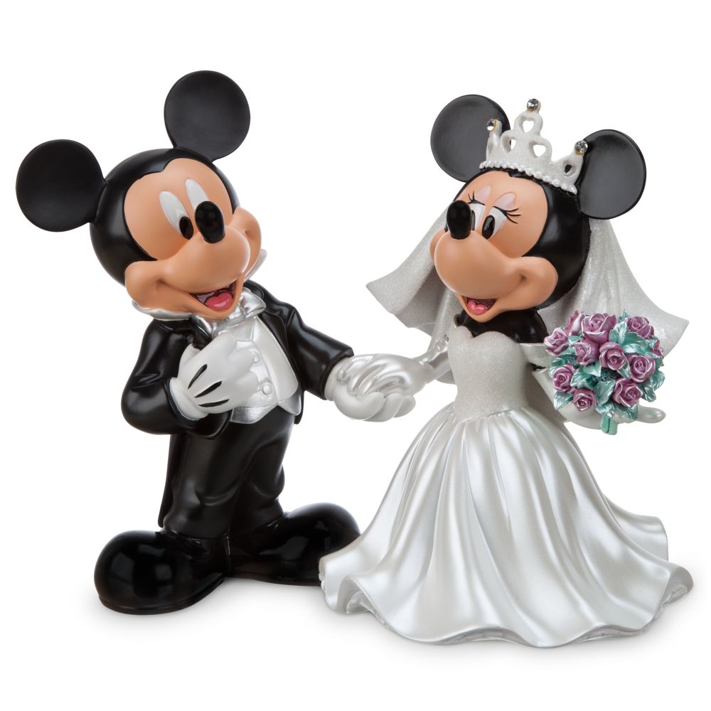 Mickey and Minnie Mouse Wedding Figure
