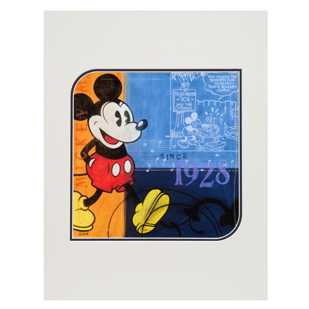 ''Mickey 1928'' Art Print by Costa Alavezos