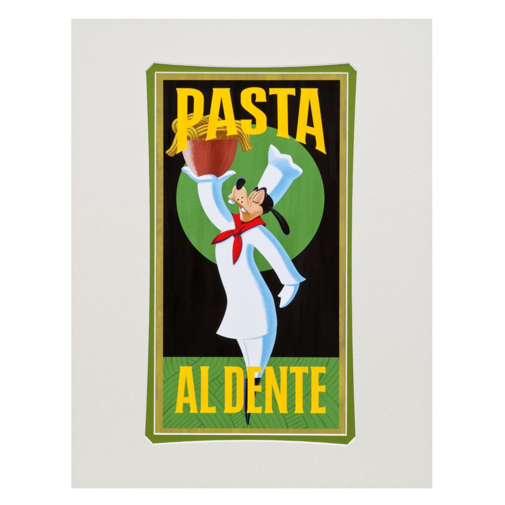 ''Pasta Goofy'' Art Print by Brian Blackmore