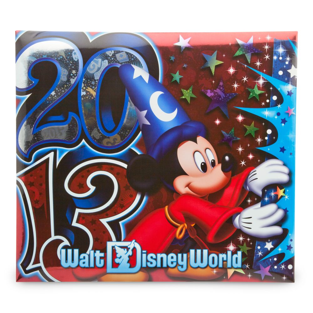 Sorcerer Mickey Mouse Scrapbook Album - Walt Disney World 2013 - Large