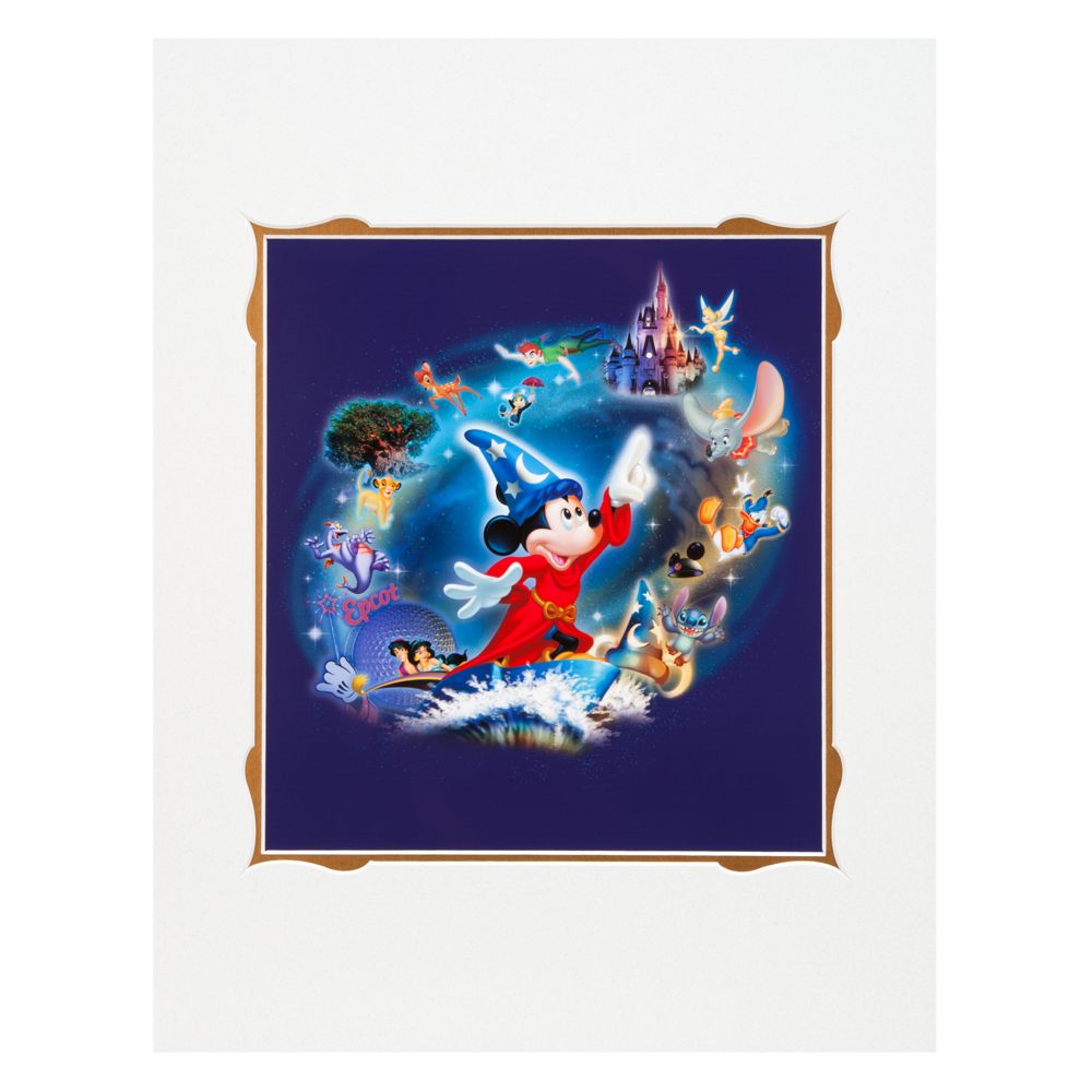 Sorcerer Mickey ''Magic Lives'' Art Print