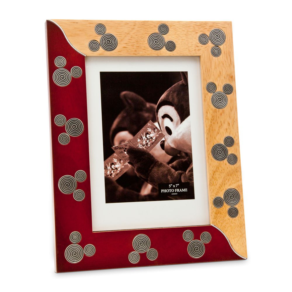 Mickey Mouse Icon Wood Photo Frame - 5'' x 7''