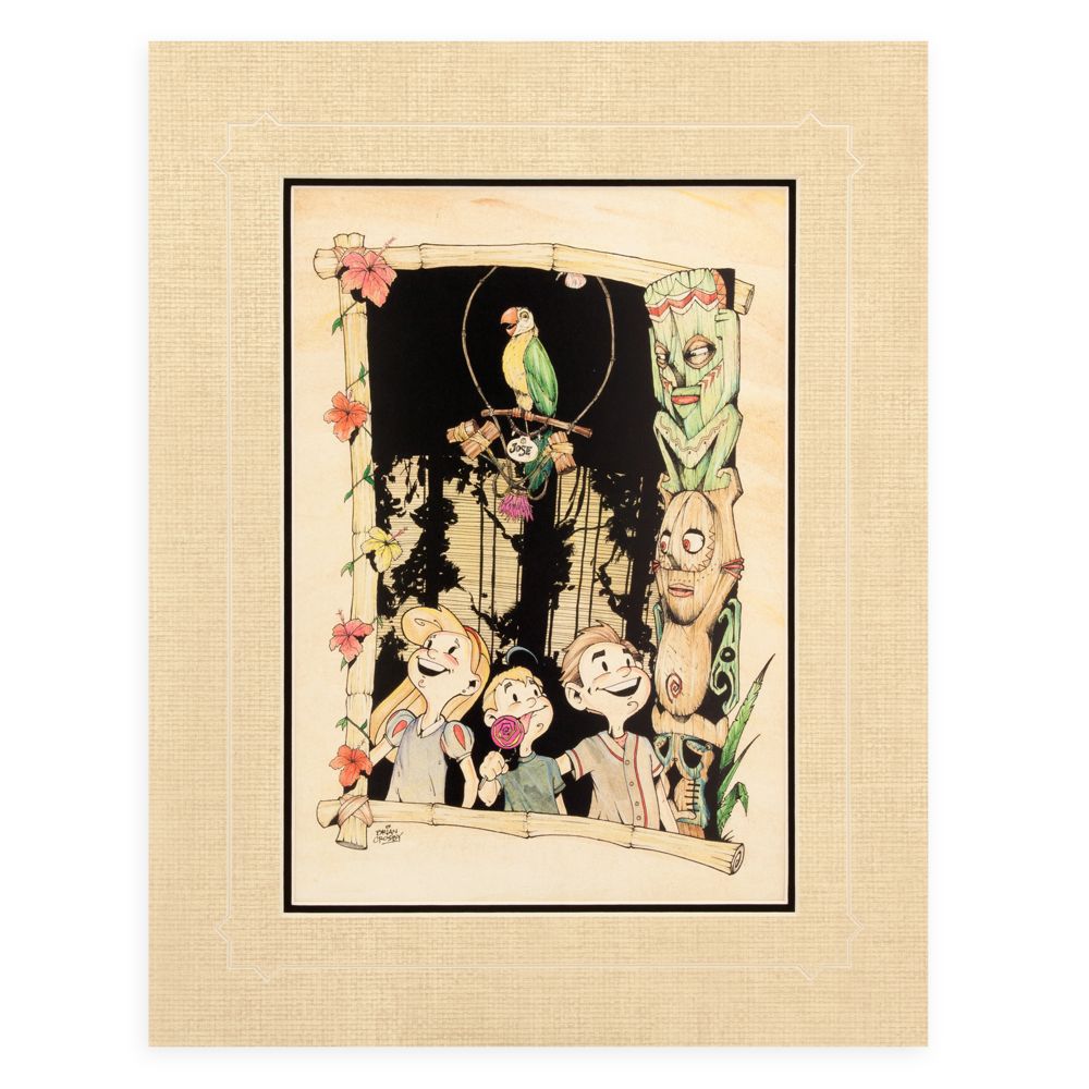 ''The Enchanted Tiki Room'' Deluxe Print by Brian Crosby