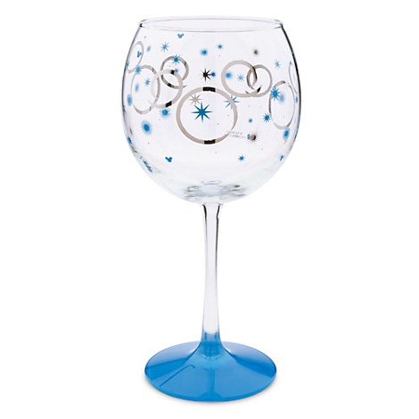 Hanukkah wine glass
