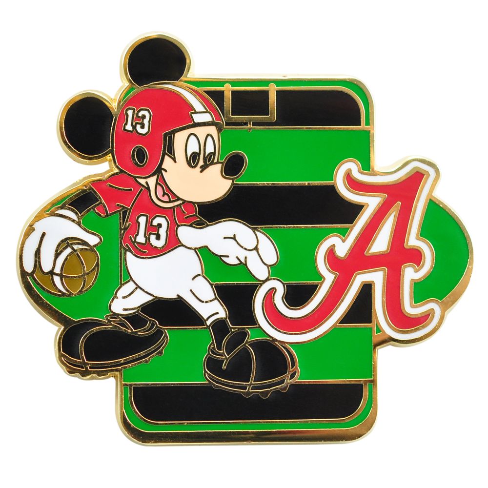 NCAA Football Alabama Mickey Mouse Pin