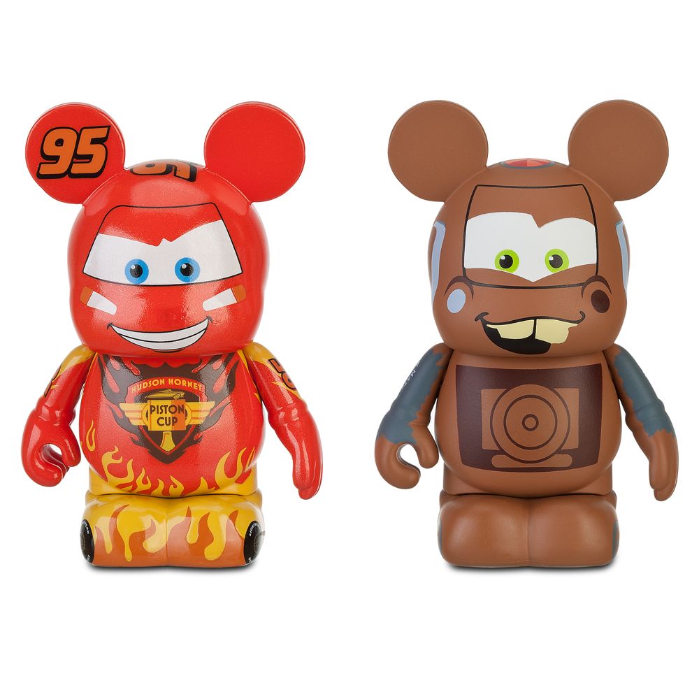 Vinylmation Cars 2 Figures: Lightning McQueen and Tow Mater -- 2-Pc. Set