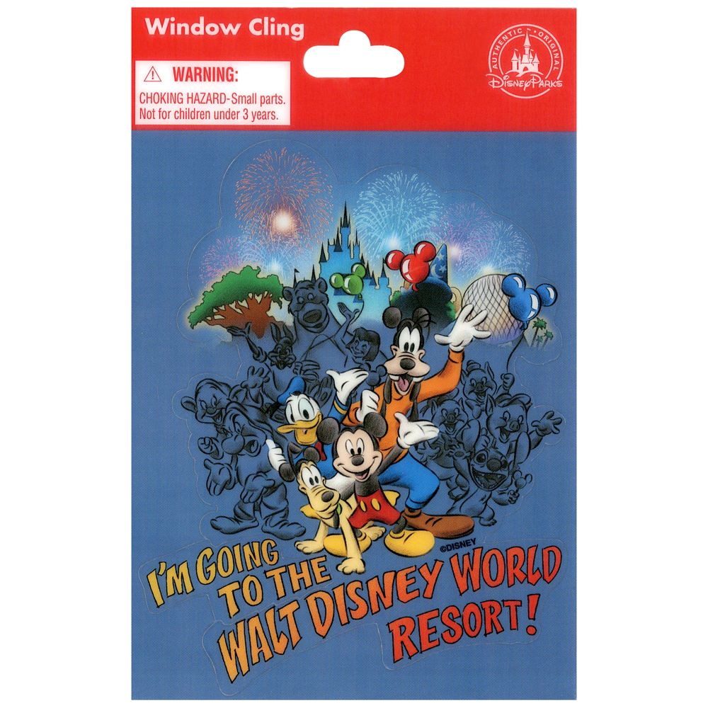 ''I'm Going to the Walt Disney World Resort!'' Window Cling