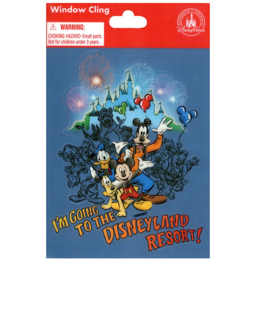 ''I'm Going to the Disneyland Resort!'' Window Cling
