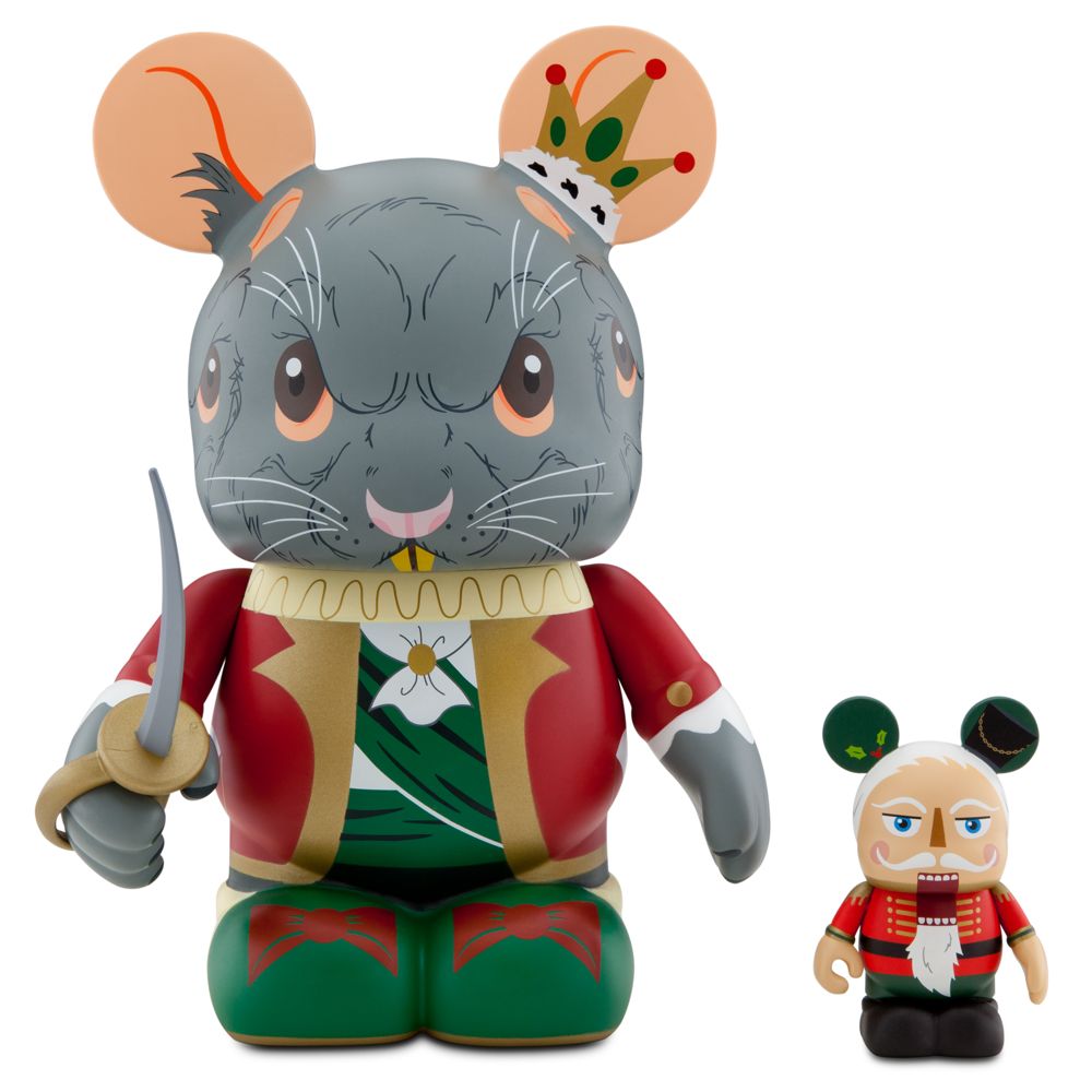 Vinylmation Holiday 3 Series 9'' Figure -- Mouse King with 3'' Nutcracker