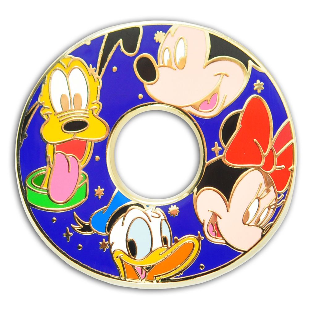 Alphabet Mickey Mouse and Friends Pin -- O