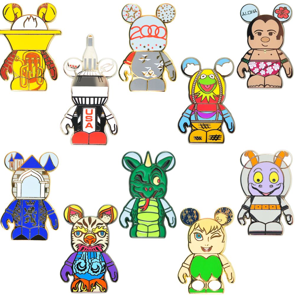 Vinylmation Park 7 Mystery Pin Set -- 2-Pc.