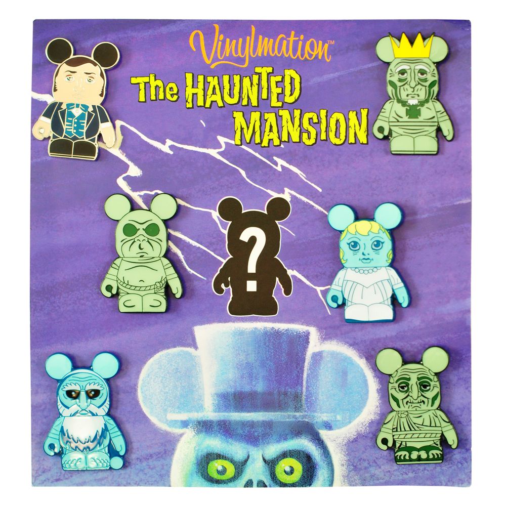 Vinylmation The Haunted Mansion Pin Set -- 7-Pc.