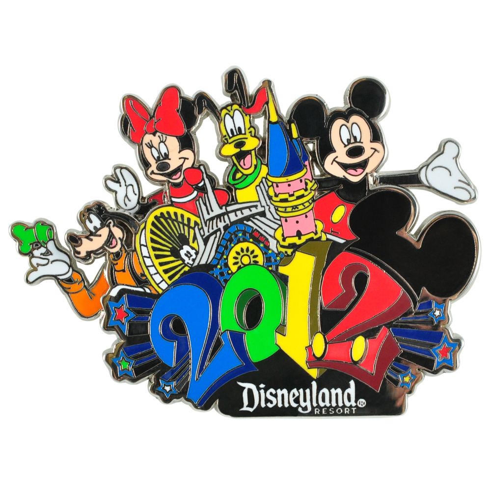 2012 Disneyland Mickey Mouse and Friends Pin