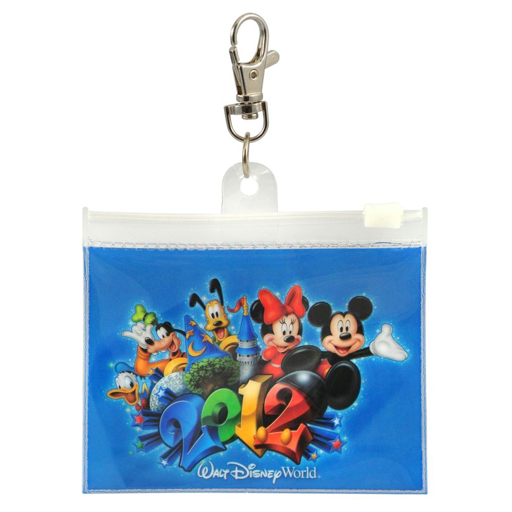 2012 Walt Disney World Mickey Mouse and Friends Lanyard Pouch