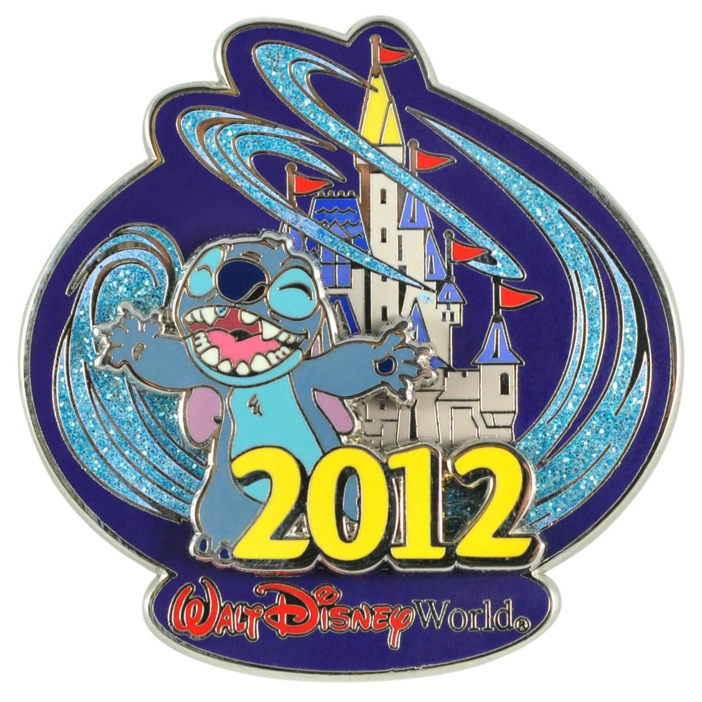 2012 Where Magic Lives Walt Disney World Stitch Pin