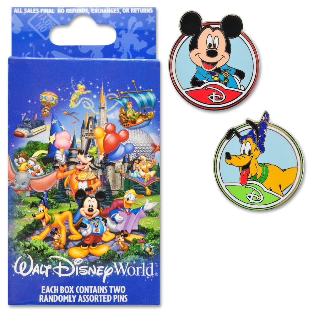 Storybook Walt Disney World Mystery Pin Set -- 2-Pc.