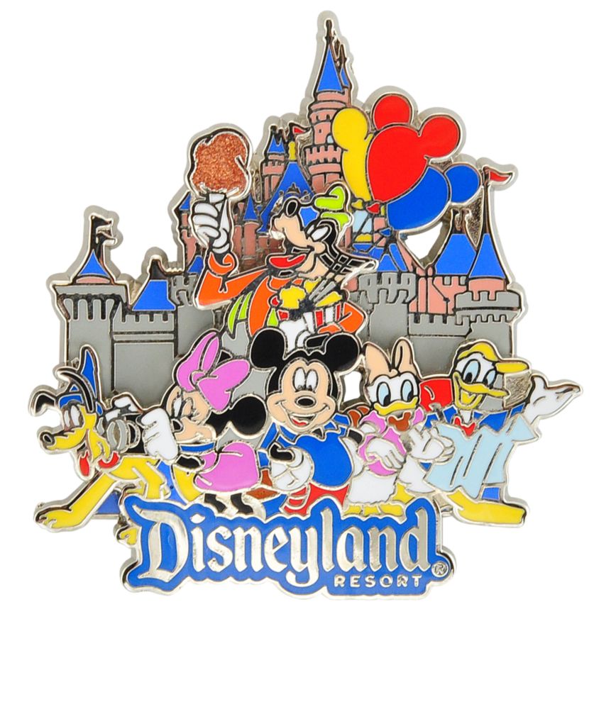 Disneyland Mickey Mouse and Friends Pin