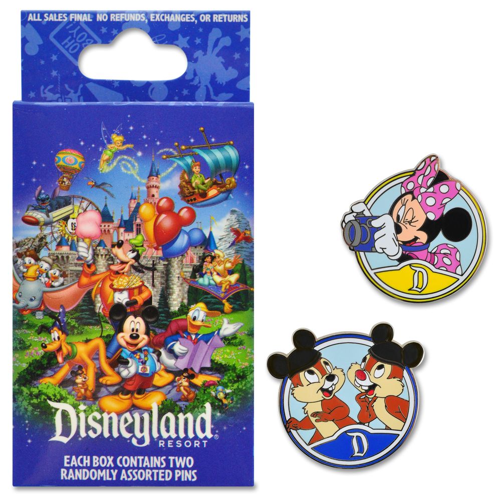 Storybook Disneyland Mystery Pin Set -- 2-Pc.