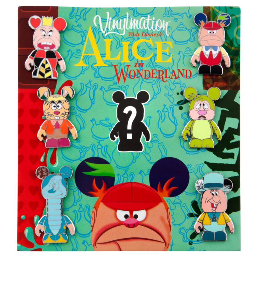 Alice in Wonderland Pin Set - 7-Pc - Vinylmation
