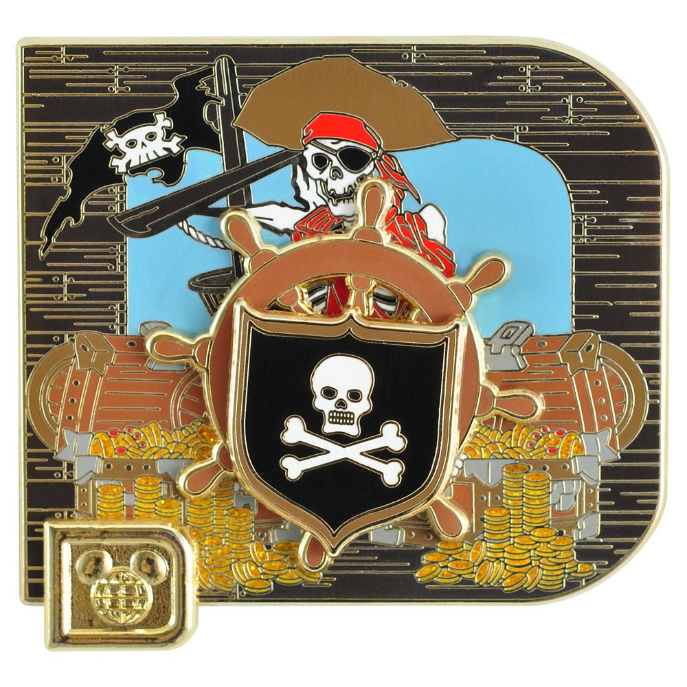 Classic ''D'' Collection -- Pirates of the Caribbean Pin