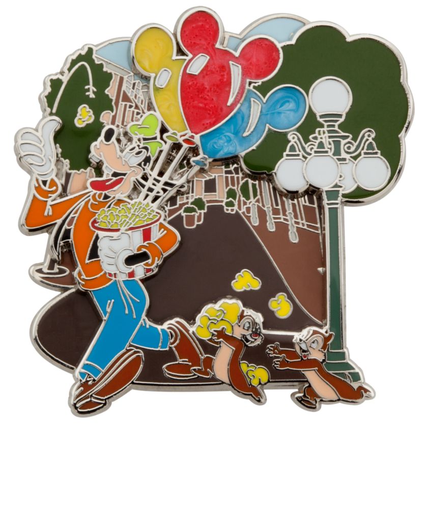 Goofy with Chip 'n Dale Pin