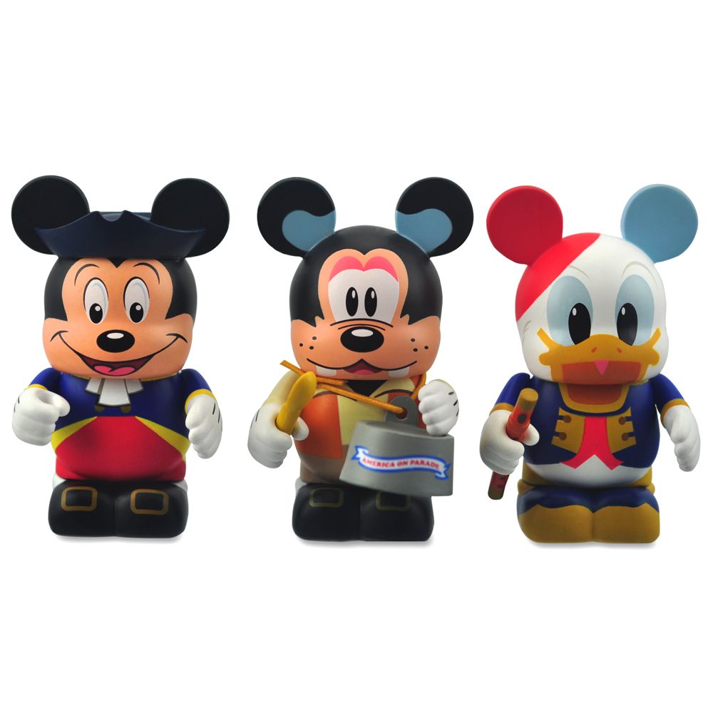 Online Exclusive Vinylmation Park 7 Series 3'' Set: America on Parade -- 3-Pc.