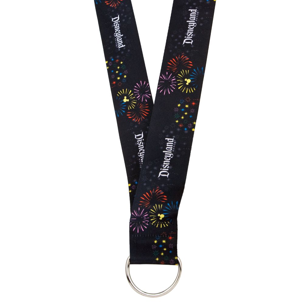 Deluxe Fireworks Disneyland Lanyard