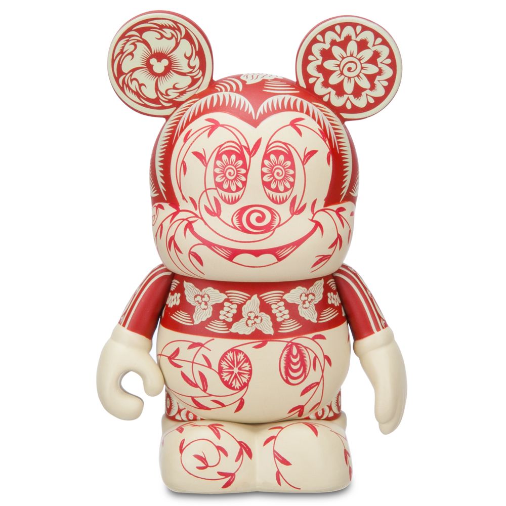 Online Exclusive Vinylmation D-Tour 3'' Figure -- Mickey Mouse Paper Cut