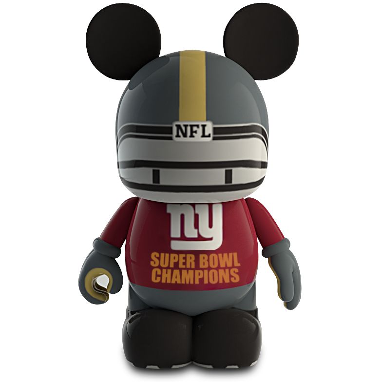 Vinylmation NFL Super Bowl XLVI Champion Figure -- 3''