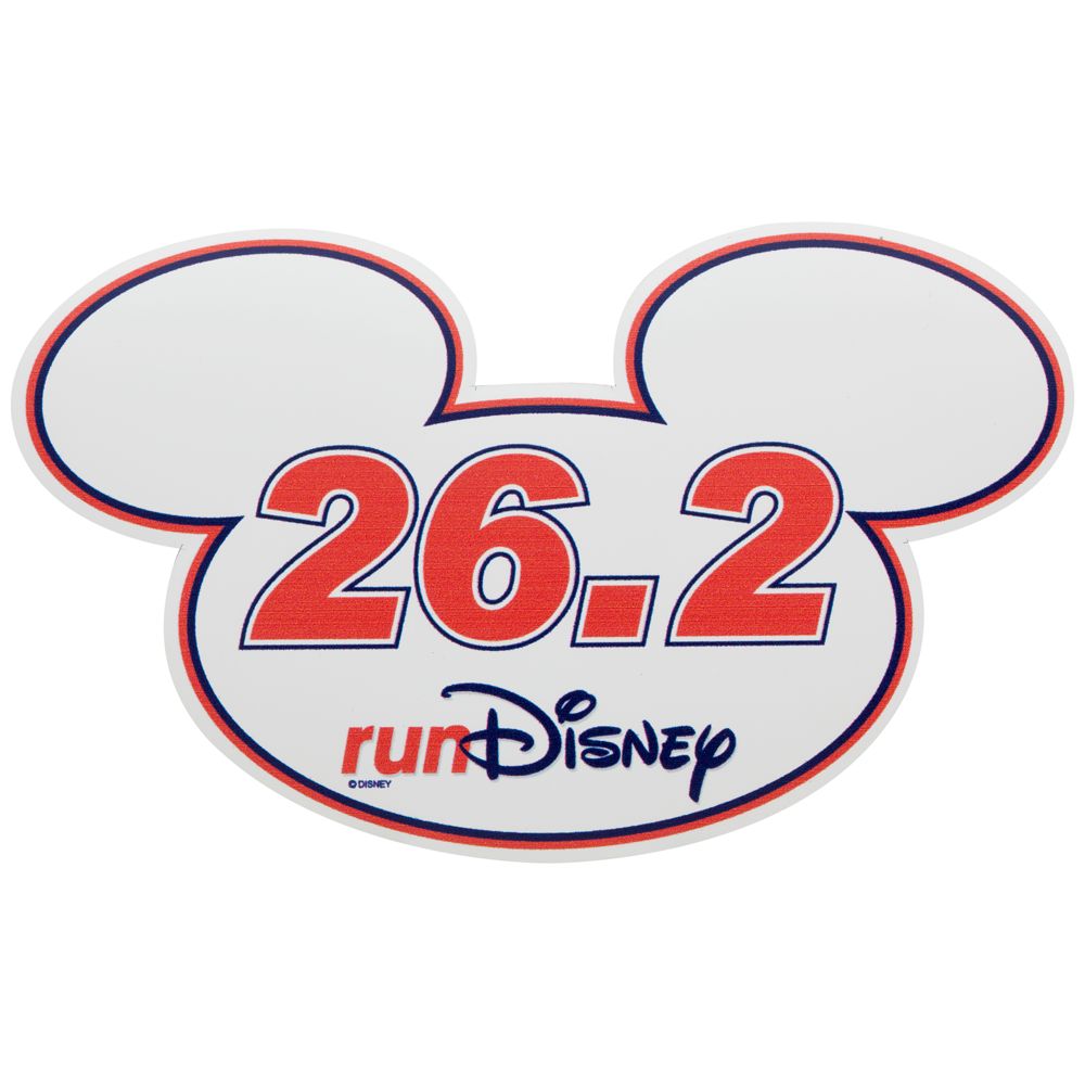 Mickey Mouse Icon Magnet - RunDisney 26.2