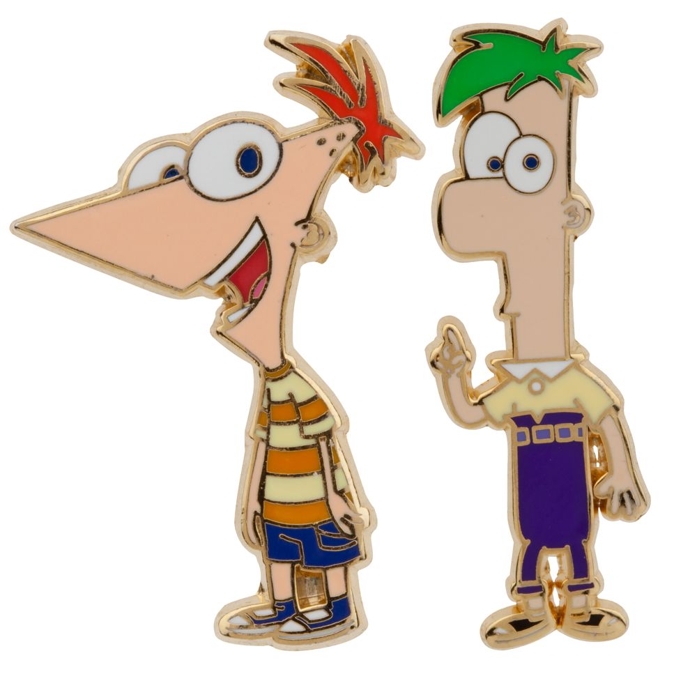 Phineas and Ferb Pin Set