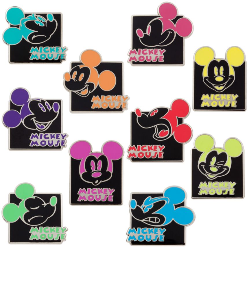 Mickey Mouse Mystery Pin Set