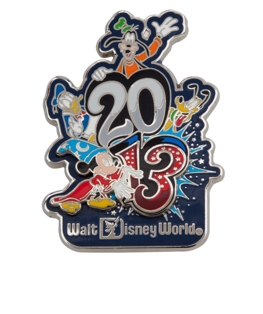 Sorcerer Mickey Mouse and Friends Pin - Walt Disney World - 2013