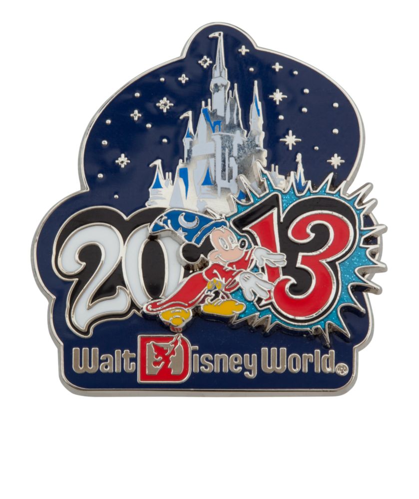 Sorcerer Mickey Mouse Pin - Walt Disney World - 2013