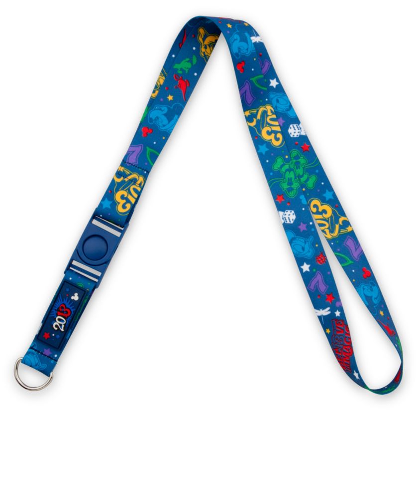 Sorcerer Mickey Mouse Lanyard - Disney Parks - 2013